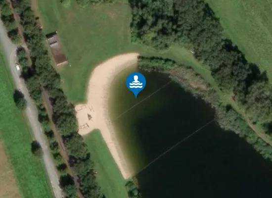 Satellite image of BADESEE MINDENER WALD SEEMITTE