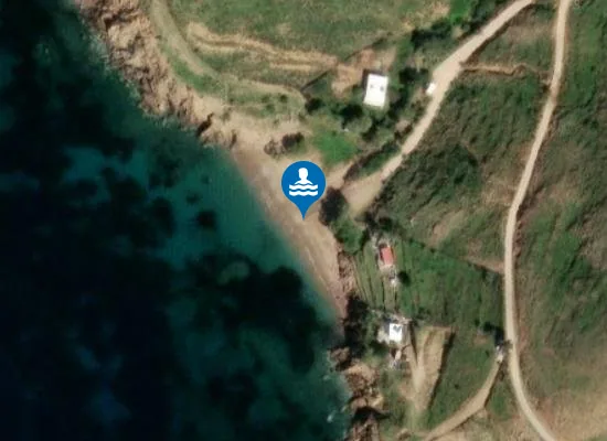 Satellite image of Tichi beach