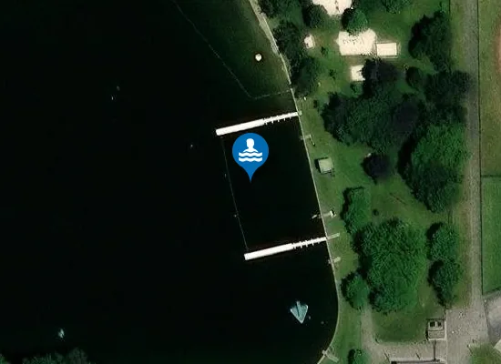 Satellite image of BADEWEIHER STEG