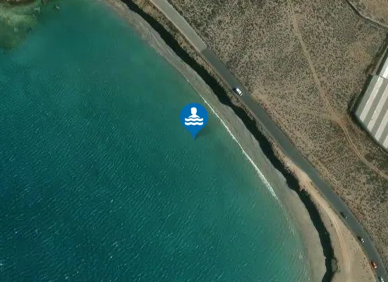 Satellite image of Botzalaki beach