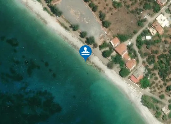 Satellite image of Παραλία Ριτσά 3η