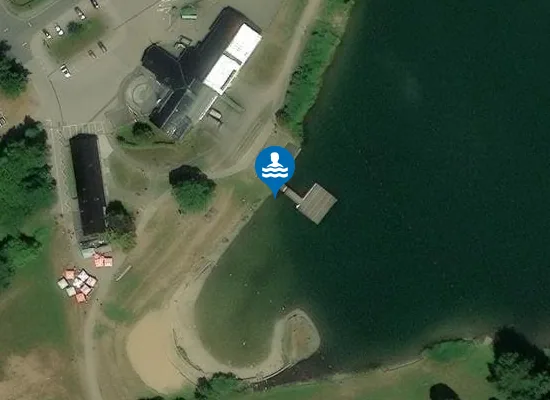 Satellite image of EISERBACHSEE FREIBAD SCHWIMMER