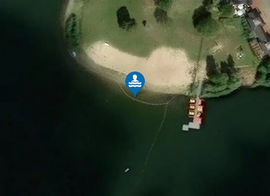 Satellite image of GROSSER WESERBOGEN SUEDLICHER SEE