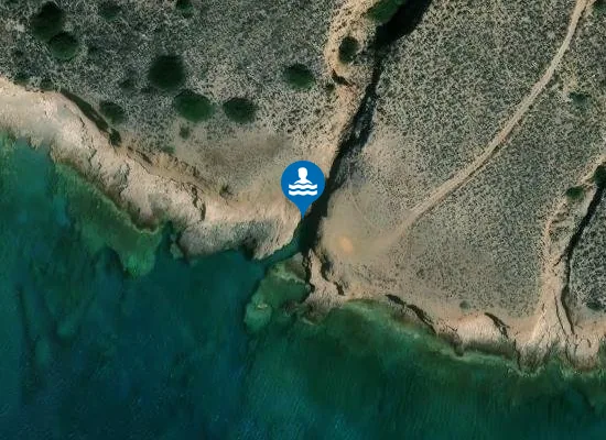 Satellite image of Atherina beach