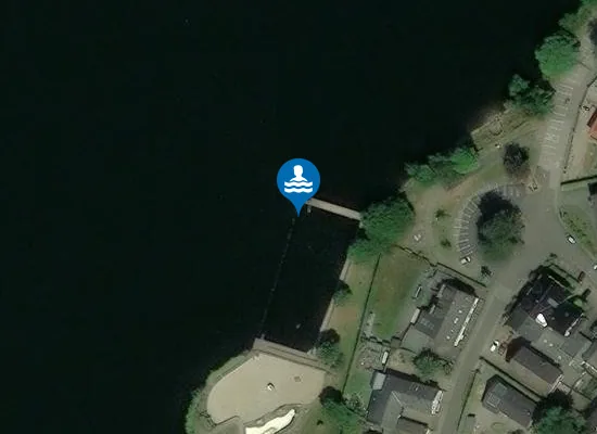 Satellite image of FREIBAD EINRUHR RURTALSP SCHWIMMER