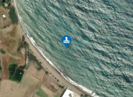 Satellite image of Lampi Beach