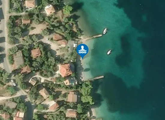 Satellite image of Breath of Zorbas beach