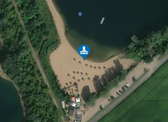 Satellite image of FREIZEITSEE ALPEN MENZELEN