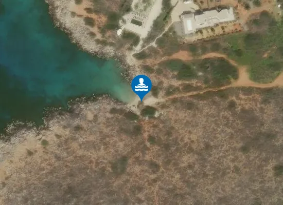 Satellite image of Mogli's Beach