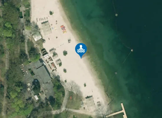 Satellite image of FUEHLINGER SEE FREIBAD