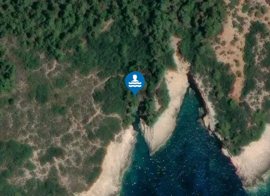 Satellite image of Elias Cove