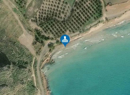 Satellite image of Vlichada