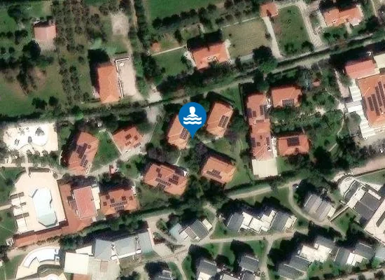 Satellite image of Portes Beach Hotel
