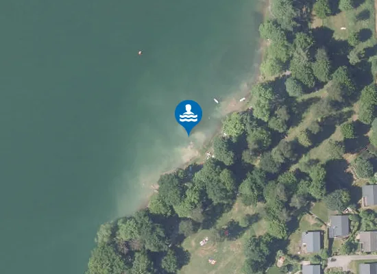 Satellite image of HENNETALSPERRE BADEBUCHT MIELINGHAUSEN