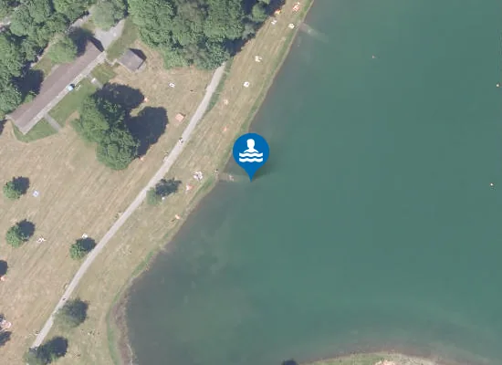 Satellite image of HENNETALSPERRE BERGHAUSER BUCHT