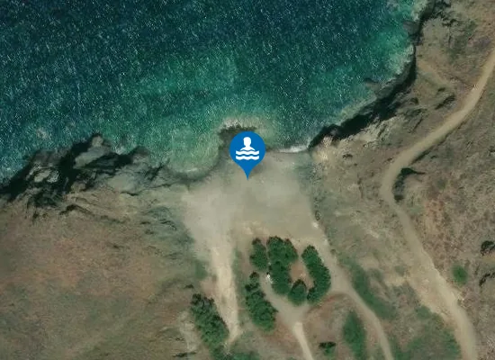 Satellite image of Richtis Beach