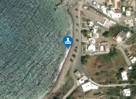 Satellite image of Paralia Xoxlakas