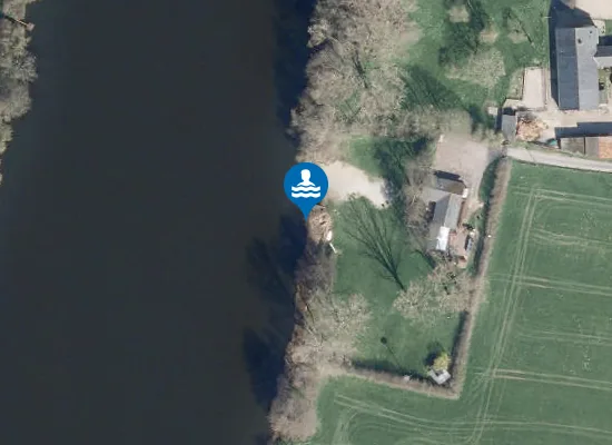 Satellite image of MILLINGER MEER BADESTRAND