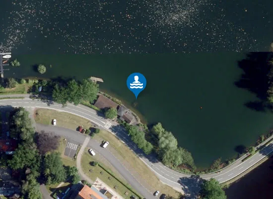 Satellite image of MOEHNESEE STRANDBAD KOERBECKE SUED