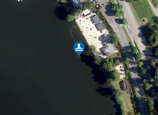 Satellite image of MOEHNESEE STRANDBAD WAMEL