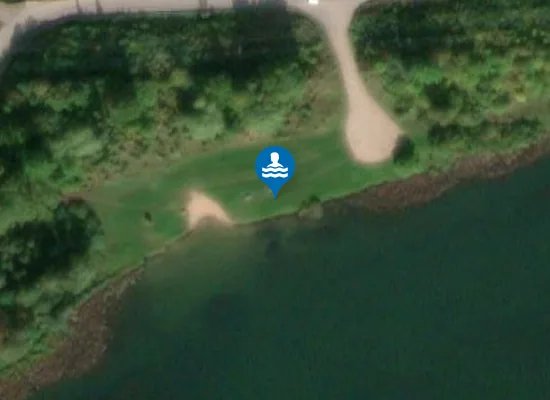 Satellite image of Keramikos Pliažas