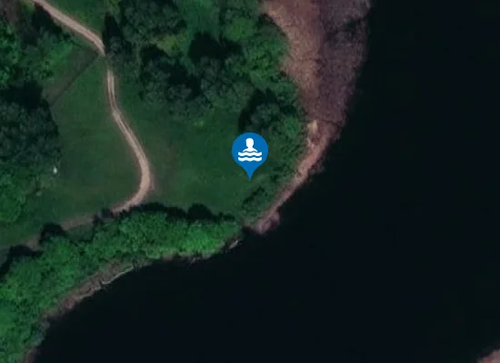 Satellite image of Marijampolės nudistų paplūdimys