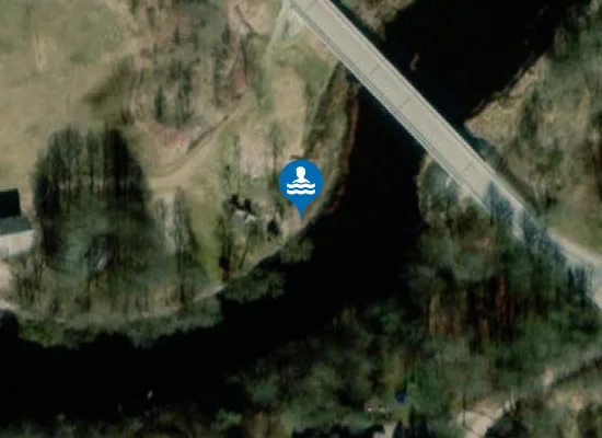 Satellite image of Tryškių maudykla