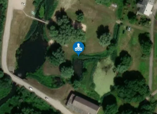 Satellite image of Spūskai