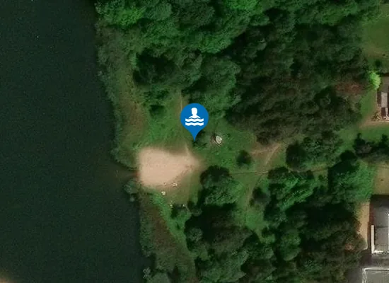 Satellite image of Buivydiškių paplūdimys