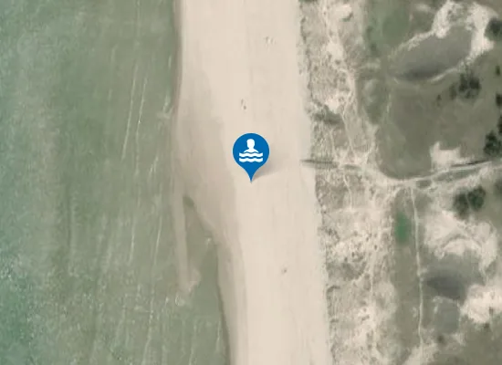 Satellite image of Smiltynė nudistų paplūdimys