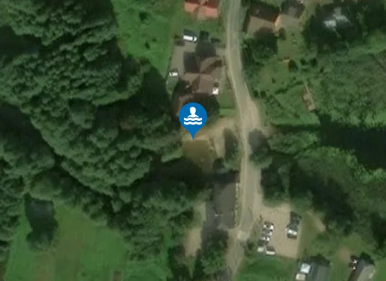 Satellite image of Ginučių vandens malūno paplūdimys