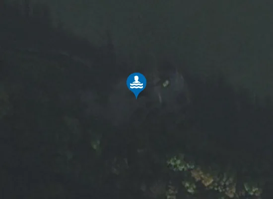 Satellite image of Nemuno nudistų paplūdimys