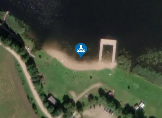 Satellite image of Balskų Pliažas