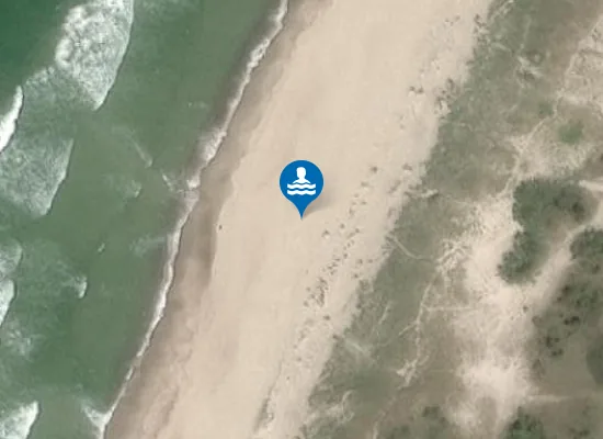 Satellite image of Nidos nudistų paplūdimys