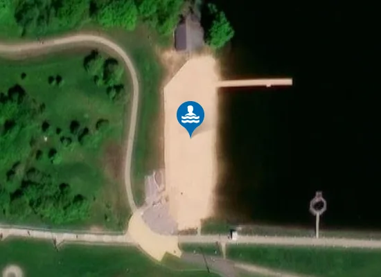 Satellite image of Jonavos paplūdimys