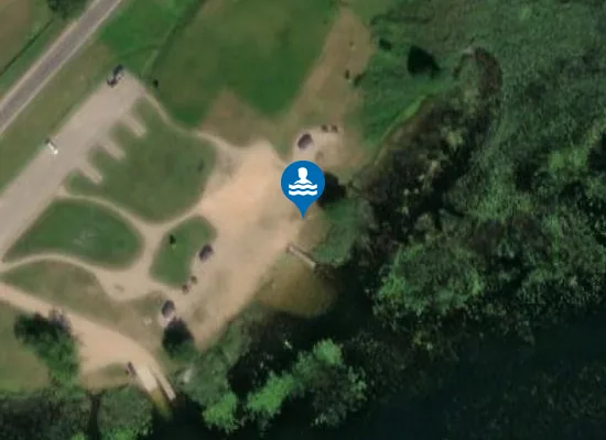 Satellite image of Arino ežero paplūdimys