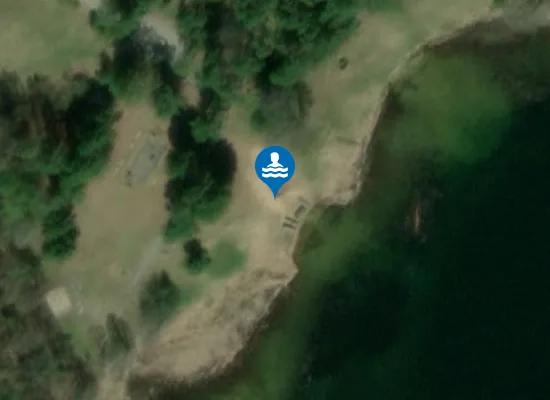 Satellite image of Salako paplūdimys