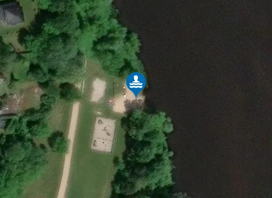 Satellite image of Šaltūnų pliažas