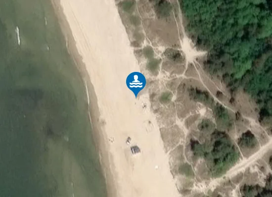 Satellite image of Nemirsetos paplūdymys