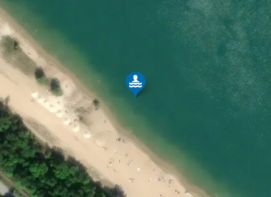 Satellite image of SILBERSEE II LINKS VOM BOOTSSTEG