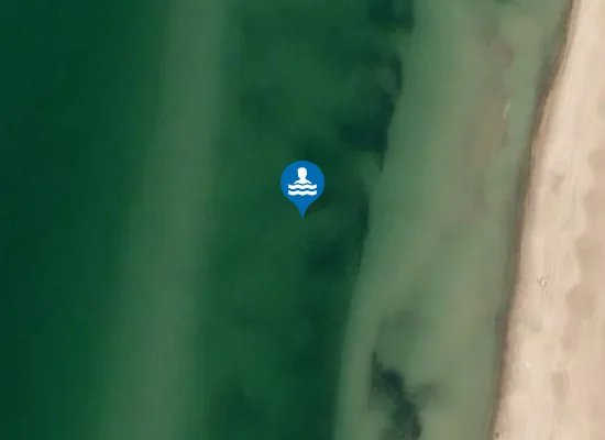 Satellite image of Kunigiškių paplūdymys
