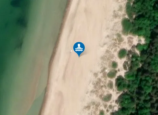 Satellite image of Palangos vyrų pliažas