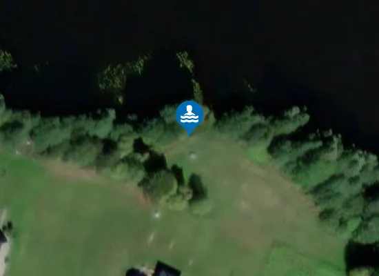 Satellite image of Raiskuma ezera pludmale