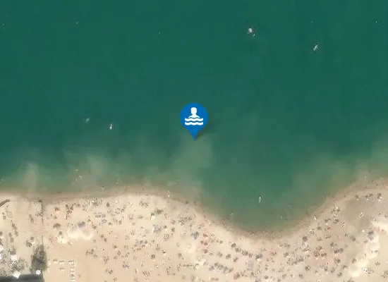 Satellite image of SILBERSEE II RECHTS VOM BOOTSSTEG