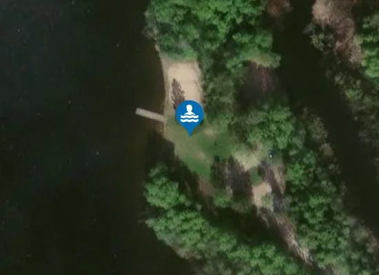 Satellite image of Pludmale