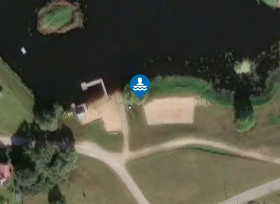 Satellite image of Dzirnavas dīķa peldētava