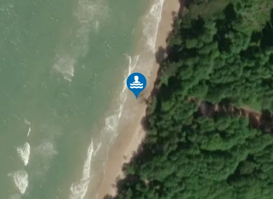 Satellite image of Staldzenes pludmale