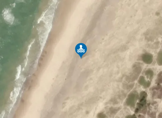 Satellite image of Nūdistu pludmale