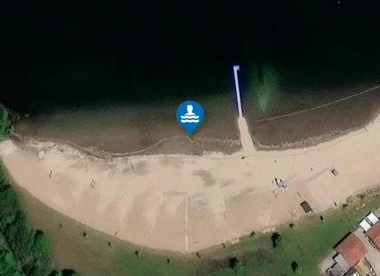 Satellite image of TENDERINGSSEE STRANDBAD