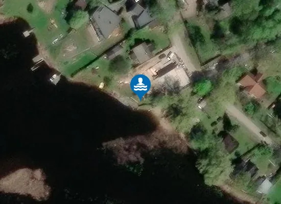 Satellite image of Zirgu peldvieta